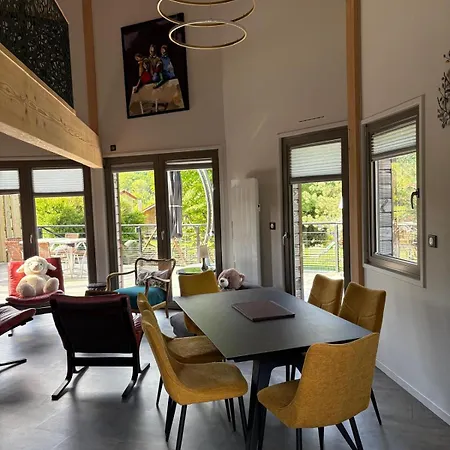 La Lanterne Location Nature Vosges Avec Spa, Jacuzzi, Vue Montagne, 6 Pers בית נופש