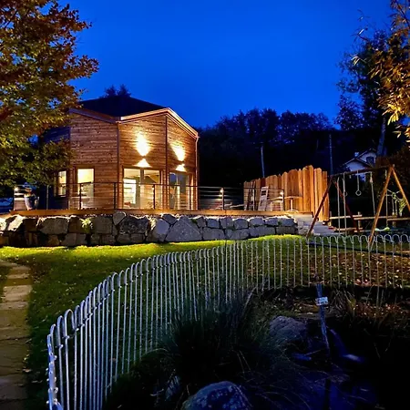 La Lanterne Location Nature Vosges Avec Spa, Jacuzzi, Vue Montagne, 6 Pers Ferienhaus Laveline-du-Houx