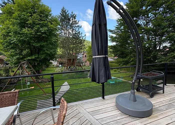 La Lanterne Location Nature Vosges Avec Spa, Jacuzzi, Vue Montagne, 6 Pers Ferienhaus Laveline-du-Houx