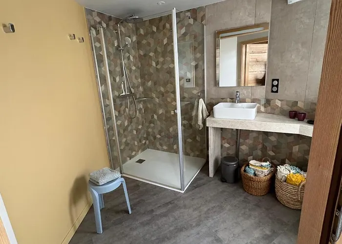 La Lanterne Location Nature Vosges Avec Spa, Jacuzzi, Vue Montagne, 6 Pers Ferienhaus *