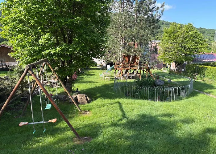 La Lanterne Location Nature Vosges Avec Spa, Jacuzzi, Vue Montagne, 6 Pers Laveline-du-Houx